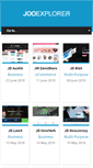 Mobile Screenshot of jooexplorer.com